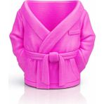 Mini Bornoz Tasarımlı Masa Üstü Kalemlik - Pembe