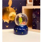 Mini Boy Küçük Prens Cam Kar Küresi Işıklı 6.5 Cm Dekoratif Hediyelik