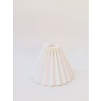 Mini Boy Maşalı Avize Abajur Başlığı Mum ampul üstüne takılır 14cm (Siyah) (Krem)