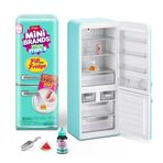 Mini Brands Mini Buzdolabı Seti – Işıklı Mini Fridge + Mini Yiyecek Aksesuarları Oyuncak