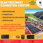 Mini Buzdolabı Bağ Evi Solar Enerji Paketi