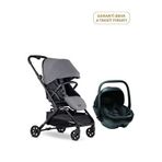 Mini By Easywalker Buggy Turn² Soho Grey Bebek Arabası Black Guardix Anne Kucağı Seyahat Sistem Bebek Arabası - Gri