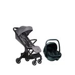 Mini By Easywalker Mini By Buggy Snap Soho Grey Bebek Arabası Guardix Siyah Anne Kucağı Seyahat Sistem Bebek Arabası - Gri