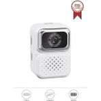 Mini Dijital Fotoğraf ve Video Kamera Anahtarlık 480P Beyaz - Ahşap - Beyaz