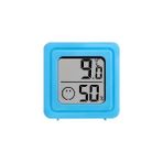 Mini Dijital Termometre ve Nem Ölçer LCD Ekranlı - Turkuaz