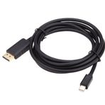 Mini Displayport to Displayport Kablo 5 M Display Port DP Çevirme