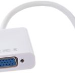 Mini Displayport To VGA Çevirici Dönüştürücü Macbook Adaptör Kablosu