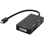Mini Displayport To Vga-Hdmi-Dvi Dönüştürücü Adaptör Yüksek Kalite