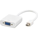 Mini Displayport VGA Dönüştürücü Mini Dp VGA Mini Display In VGA Converter Thunderbolt - Beyaz