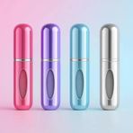 Mini Doldurulabilir Parfüm Şişesi – Taşınabilir Seyahat Boy Atomizer Cep Sprey Seti, Dolum Kabı, Kompakt, Sızdırmaz Dayanıklı Tasarım (Mo