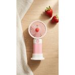 Mini El Fanı Pembe Figürlü Kompakt Tasarımlı,usb Şarjlı Güçlü Taşınabilir Vantilatör Fan-pl103p 1