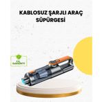 Mini El Süpürgesi Çok Başlıklı Kablosuz Vakum Güçlü Emiş Numaratör Hediyeli
