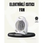 Mini Elektrikli Isıtıcı – Taşınabilir Fanlı Isıtma Sistemi Mir07299796
