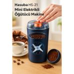 Mini Elektrikli Kahve ve Baharat Öğütücü, 200W Paslanmaz Çelik Bıçak - Mercan - Seçenek 1