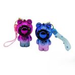 Mini Fan Ki-wi TaşınabilirAyıcık Vantilatör Anahtarlıklı Sessiz Fan (Pembe)