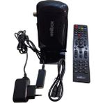 Mini Full Hd Otomatik Güncellemeli Tak Çalıştır Uydu Alıcısı, Siyah - Ahşap