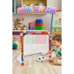 Mini Futbol Kalesi Seti! 60Cm Türkiye 2026 Dünya Kupası Temalı Hafif Taşınabilir Oyuncak Fileli Kale
