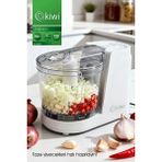 Mini Gıda Doğrayıcı 350 ml Paslanmaz Çelik Bıçaklı, Pratik ve Şık