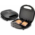 Mini Granit Elektrikli Tost Makinesi 2 Tost Yapışmaz Yüzey 750W SSM-2513 (4887)