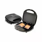 MİNİ GRANİT ELEKTRİKLİ TOST MAKİNESİ 2 TOST YAPIŞMAZ YÜZEY 750W SSM-2513 (5365)