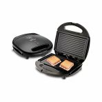 Mini Granit Elektrikli Tost Makinesi 2 Tost Yapışmaz Yüzey 750W Ssm-2513 (5433)