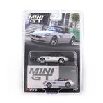 MINI GT 1:64 BMW Z8 Silver Diecast Model Araba Blister Paket