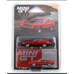 Mini Gt 1/64 Ford Mustang Mach1 1971 Race Red - Blister Paket 11