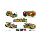 Mini Gt 164 Kaidohouse Datsun Kaıdo 510 Wagon Og Flo Yellow Khmg164 1/64 Model Araba