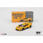 Mini GT 1:64 Lamborghini LB-Silhouette Works Murciélago GT EVO Sarı Diecast Model Araba