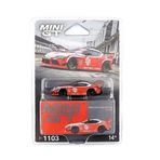 MINI GT 1:64 LB★WORKS Toyota GR Supra Red White Blister Paket Diecast Model Araba MGT01103-BL