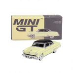 Mini GT 1:64 Lincoln Capri 1954 Premier Yellow Kız Erkek Çocuk Oyuncak Eğitici Oyuncaklar