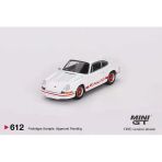 mini gt 1/64 Porsche 911 Carrera RS 2.7 Grand Prix White with Red Livery MGT00612