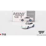 Mini GT Porsche 911 Carrera RS 2.7 Grand Prix White with Blue Livery 715