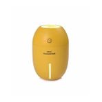 Mini Hava Nemlendirici – USB Şarjlı Sessiz Aromaterapi Buhar Makinesi | LED Işıklı Taşınabilir Humidifier - Sarı