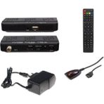 Mini Hd Uydu Alıcısı, Türksat 4A Yüklemeli, HDMI Girişli, Kompakt Tasarım - Ahşap