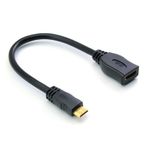 Mini Hdmi To Hdmi Kablo Çevirici Tablet Slr Kamera Projeksiyon