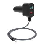Mini Için 12-24V Araba Şarj Cihazı, 6.5ft USB C 36W Hızlı Şarj Purosu Çakmak Dijital Ekran Uydu Araba Güç Kablosu Telefon Tablet Araba Güç Adaptör Şarj Cihazı Uydu Için