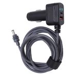 Mini Için 12-24V Araç Şarj Cihazı, 16.4ft USB C 36W Hızlı Şarj Dijital Ekran Telefon Tableti Için Uydu Araç Güç Kablosu, Uydu Için Araç Güç Adaptör Şarj Cihazı