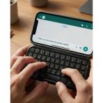 Mini Kablosuz Bluetooth Klavye Usb Şarjlı Taşınabilir Klavye