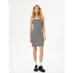 Mini Kalem Elbise Slim Fit İnce Askılı Ribanalı