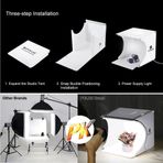 Mini Katlanır Lightbox Fotoğraf Stüdyosu 30 Cm