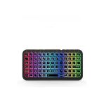 Mini Klavye Smarttv Işıklı Bluetooth Kablosuz Televizyon Ps3 Dizüstü Tabletler Telefonlar İçin