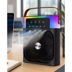 Mini Klima Fan Buharlı Soğutucu Rgb Led Işıklı Taşınabilir Masaüstü Fan