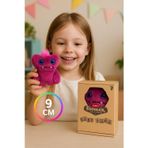 Mini Koleksiyonluk ZURU Fuggler Baby Fuggs Komik Çirkin Peluş Oyuncak Sir Belch Bordo 9cm