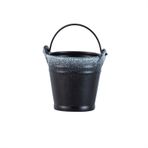 Mini KTV Buz Kovası - Atıştırmalıklar ve Patates Kızartması için Yaratıcı Seramik Küçük Buz Küpü Tutucu, Partiler için Mükemmel - İçecekler ve Kızarmış Tavuk için Büyük/Küçük İçecek Küveti