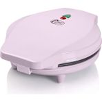 Mini Kurabiye Yapmak Için Waffle Makinesi, Hayvan Motifli, 700W, Pembe, Yapışmaz Kaplama