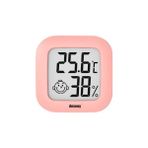 Mini LCD Dijital Termometre Higrometre Kapalı Oda Elektronik Sıcaklık Nem Ölçer Sensör Ölçer Hava Istasyonu Ev Için(Yurt Dışından) - Pembe