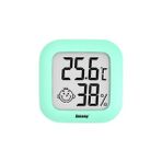 Mini LCD Dijital Termometre Higrometre Kapalı Oda Elektronik Sıcaklık Nem Ölçer Sensör Ölçer Hava Istasyonu Ev Için(Yurt Dışından) - Yeşil