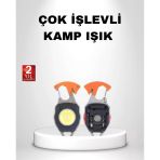 Mini Led Anahtarlık Fener – Şişe Açacağı, Tornida, Düdük Ve Usb Şarj Özellikli