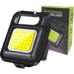 Mini LED Cob El - 30 LED Şarj Edilebilir Anahtarlık, Çok Fonksiyonlu Taşınabilir Cep Lambası, Manyetik Taban Kancalı, Kamp, Onarım, Acil ve Garaj Için Küçük Işık - standart